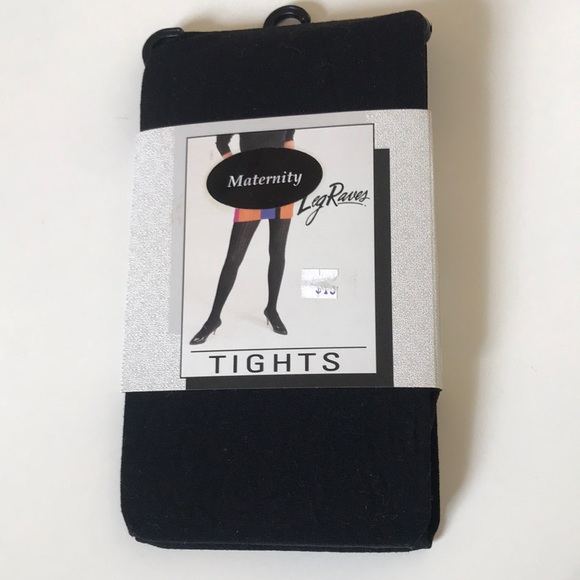 NWOT- Maternity Tights/Hose- 2 Black- 1 Sand-S and S/M - Picture 3 of 7